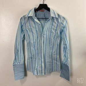 Thomas Pink 100% Cotton Button Down Business Shirt